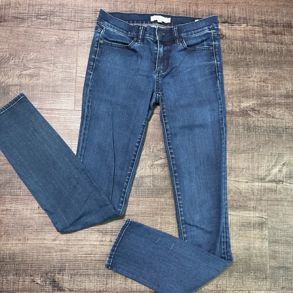 Tory Burch Dark Blue Skinny Jeans